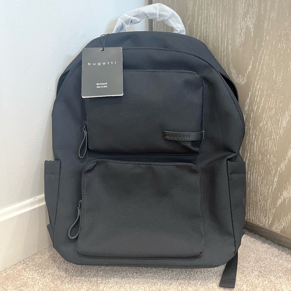 NWT Bugatti Madison Backpack.  Black. main image 6